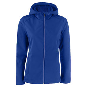 Mode femmes léger respirant Soft Shell vestes d'extérieur imperméable tenue décontracté avec capuche pour l'hiver fermeture à glissière - Product Image 1