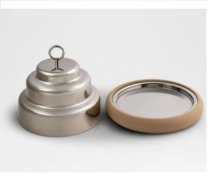 Nueva llegada de Ramadán superventas hecho a mano clásico decorativo calentador de alimentos Buffet Hotpot cazuelas plata acabado caliente calentador de ollas - Product Image 1