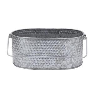 Robusto soporte de pañuelos de metal galvanizado con un aspecto antiguo elegante y perfecto para lograr una decoración rústica de granja en su hogar - Product Image 3