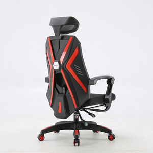 SFGC004 Silla de Juego Ergonómica de Alta Gama Negra y Naranja, con Malla de Nailon y Cuero PU 4D, para Oficina en Casa, Plegable y Ajustable - Product Image 5