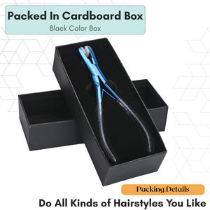 Ergonomic <b>Tape</b> In Hair Extension Plier Non Slip Handle Precision <b>Grip</b> Hair Extension Tool for Professional Use - Product Image 6