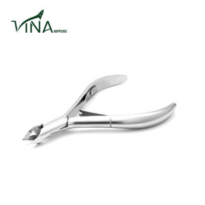 Pince à ongles longue durée Vina VNN-666-GC lame tranchante grise en acier au carbone durable pour manucure coupe-ongles et doigts - Product Image 6