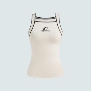 Tops Cortos de Punto Ecológicos al por Mayor, Personalizados, de Corte Regular, para Mujer, Casuales, sin Mangas, de Verano, de Secado Rápido y Transpirables - Product Image 2