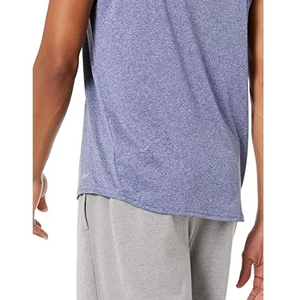 Camiseta sin Mangas Transpirable Personalizada con Logotipo para Hombre, para Gimnasio, Fitness, Yoga, Entrenamiento, Servicio OEM de Alta Calidad - Product Image 4