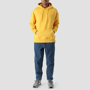 Ventes en gros de sweats à capuche pour hommes, style streetwear, logo personnalisé, coton lourd, sweats à capuche surdimensionnés pour hommes en vente - Product Image 3