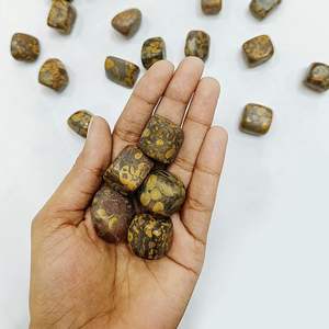 Venta al por mayor a granel Ajooba Jasper Piedras caídas Piedras preciosas semipreciosas pulidas para curación y decoración de Reiki - Product Image 6