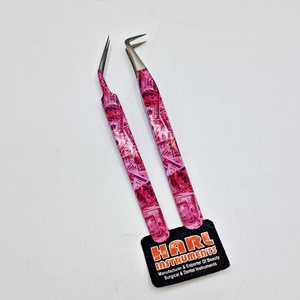 Pinzas para Pestañas de Diseño Profesional de Marca Privada, Puntas de Fibra, Acero Inoxidable, Agarre Perfecto, 10 mm, Logotipo Personalizado, Embalaje Personalizado - Product Image 6