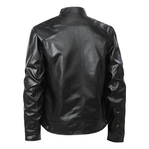 Veste en cuir grande taille de haute qualité pour hommes, vêtements d'extérieur coupe-vent, fermeture à glissière, vêtements de course automobile respirants - Product Image 3