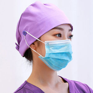 Chapeau de gommage d'infirmière réglable Infirmière médicale Docteur Casquettes chirurgicales Chapeaux de gommage d'hôpital - Product Image 3
