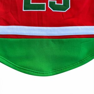 Sweat à capuche de hockey unisexe en polaire lourde du père Noël avec étiquette et logo de marque personnalisés - Product Image 5