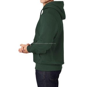 Sweat à capuche personnalisé pour homme en polaire polaire, vêtement décontracté d'hiver avec logo tissé, taille standard, faible MOQ - Product Image 6