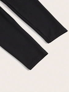 Vêtements de sport personnalisés avec logo, pantalon de yoga taille haute pour femmes, legging de sport pour la gym, legging de yoga qui remonte les fesses, spandex/polyester, séchage rapide - Product Image 4