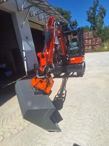 Excavatrice puissante Kubota U55-4 d'origine japonaise, prête à l'emploi, avec système hydraulique haute performance, à vendre. - Product Image 6