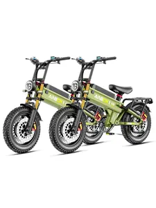 Meilleure Vente 2026 – Vélo Électrique A8 PRO MAX à Double Moteur 5000W pour Adultes, 30-50Km/h, Batterie Lithium en Alliage d'Aluminium 60V 70Ah, Prêt à l'emploi - Product Image 2