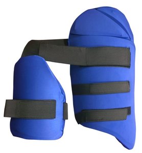 Highly Protected <b>Cricket</b> <b>Thigh</b> <b>Pads</b> Thai <b>Pads</b> Guards <b>Cricket</b> Safety Wear Thai <b>Pads</b> Best Quality - Product Image 2