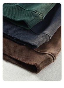 2025 nouveauté à la mode couleur unie lavage à l'acide à capuche femmes coupe confortable Style décontracté marque privée bas quantité minimale de commande usine - Product Image 6