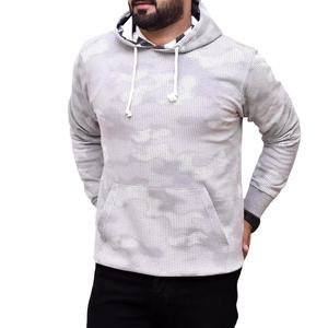 Sudadera con capucha de algodón para hombre Unisex invierno peso pesado polar 3D Puff estampado Logo con capucha OEM invierno gráfico estampado térmico Sudadera con capucha - Product Image 1