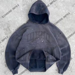 เสื้อกันหนาวมีฮู้ดปักลายสำหรับผู้ชายผ้าโพลีเอสเตอร์แขนปกติสำหรับฤดูใบไม้ร่วง - Product Image 4