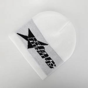 Premium quality Custom Oem Logo Unisex Acrylic Winter Cap Pullover Protection Warm Hat <b>Skull</b> Knitted Sports Ski <b>Beanie</b> - Product Image 2