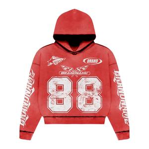 Chándales de entrenamiento estampados con diseño de logotipo personalizado de alta calidad 100% para hombres, chándales personalizados para correr para Unisex - Product Image 2