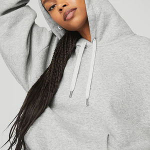 Plain Pullover Hoodie Ladies Hooded Top Casual Hoody Thermal Customized Best High Quality Women's Hoodie - Product Image 1