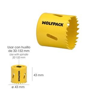 Corona per Sega Bimetallica Ø 43 mm. - Product Image 2
