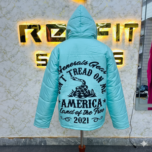 Veste bouffante verte de style unique personnalisée pour hommes Vestes en polyester et nylon pour hommes Veste bouffante pour hommes High Street - Product Image 5