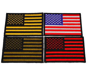 Águila EE. UU. Bandera Parche bordado de alta calidad Hierro en parches de chaqueta para ropa Insignias Pegatinas Apliques de ropa al por mayor - Product Image 4