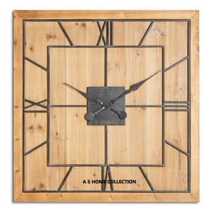 Horloge murale fantaisie en métal et aluminium au design élégant plaqué or, adaptée aux décorations industrielles rétro modernes - Product Image 3