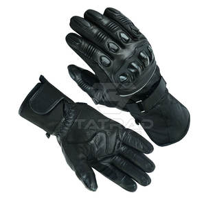ถุงมือมอเตอร์ไซค์หนังกันน้ำระบายอากาศได้ หน้าจอสัมผัสได้ น้ำหนักเบา แห้งเร็ว สำหรับกีฬากลางแจ้งและแข่งรถ - Product Image 2