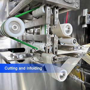 Máquina de Toallitas Húmedas Perfumadas Personalizadas de Lujo con Logotipo Personalizado, Máquina de Fabricación y Empaquetado Totalmente Automática de Paquetes Individuales para Restaurantes - Product Image 3