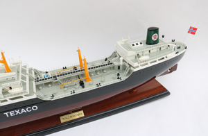 Alta calidad TEXACO NORGE/ SKANDINAVIA modelo de madera barco artesanía novedad regalo entrega rápida desde Vietnam - Product Image 6