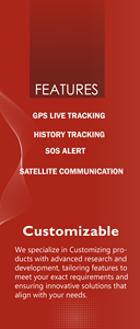 Invisible Smart 4G GPS & WiFi Locator Porte-carte d'identité en plastique durable avec navigation étanche IP67 Restez connecté - Product Image 5