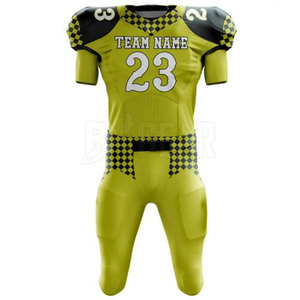 Precio al por mayor uniforme de fútbol personalizado hecho de tela de poliéster transpirable con tecnología de secado rápido adecuado para el entrenamiento - Product Image 2