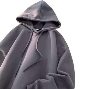 Sudadera con Capucha de Invierno, Gruesa, Informal, de Calle, de Felpa Francesa, Poliéster/Algodón, de Alta Calidad, Esencial para Hombre - Product Image 1