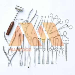 Juego de Cirugía Ortopédica Básica de 25 Piezas, Instrumentos Quirúrgicos, Instrumentos Ortopédicos - Product Image 2