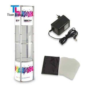 Tour torsadée compacte en aluminium 20x20 Cabine d'affichage légère à assemblage à grande vitesse pour les expositions de foires commerciales Réutilisable - Product Image 6