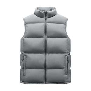 OEM personnalisé imprimé hommes haute qualité couleurs personnalisées demi manches bouffantes bulle veste respirant et confortable gilet - Product Image 2