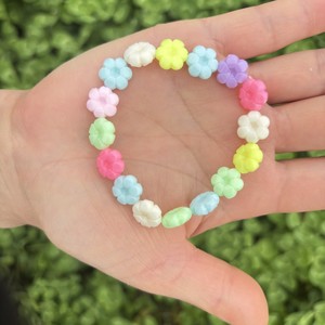 <span class=keywords><strong>Bracelet</strong></span> en résine en forme de boule pour enfants PFT, cadeau pour filles, design floral - Product Image 2