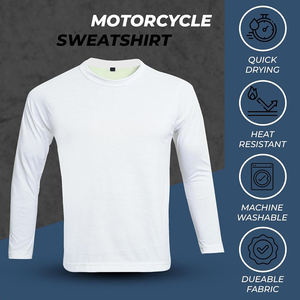 เสื้อสเวตเตอร์รถจักรยานยนต์เสื้อสเวตเตอร์ขนแกะหุ้มเกราะ - Product Image 3