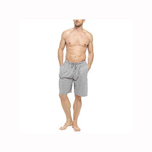 Pantalones cortos de gimnasio de lana de algodón personalizados para hombre, pantalones cortos de entrenamiento con cordón de felpa francesa, ropa deportiva informal al aire libre OEM disponible - Product Image 2