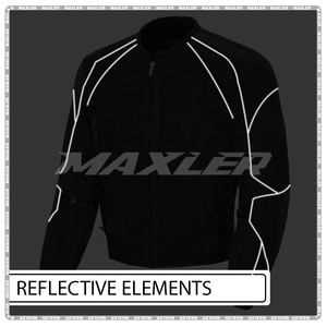 Men's Motorcycle Riding <b>Jacket</b> <b>Summer</b> Mesh Breathable Motorbike Cycling Clothing With CE Body Protective Gears Accessories - Product Image 4