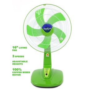 ใบพัด ABS 5ใบมีด16นิ้วระบบไฟฟ้าในครัวเรือนกลางแจ้งพลาสติก Sankyo 220V พัดลมระบายอากาศแบบ3ปีก - Product Image 3