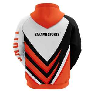 Sweat-shirt sublimé sur mesure, sweat-shirt en polaire polyester uni, sweat-shirt à capuche, vêtements de sport pour la salle de sport, sweat-shirt à capuche pour hommes - Product Image 2