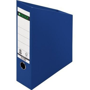 Leitz - Bandeja Archivadora Vertical Azul DIN A4, 8 x 32 x 24.5 cm, Tablero Duro Reciclado, Tamaño 8 x 32 x 24.5 cm - Product Image 1