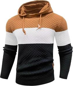 Street Fashion Men's Custom Loose Unisex Crew Neck Sweater Models Fall New 100% Cotton <b>Tie</b>-Dye Washed Men's Knitted Sweater - Product Image 4