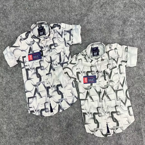 เสื้อสั้นผ้าฝ้ายพิมพ์ลายแบบกำหนดเองสำหรับเด็กผู้ชายสไตล์แฟชั่นลำลองก้างปลาชายหาดโต้คลื่นเสื้อผ้าเด็กวัยหัดเดิน - Product Image 5