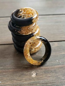 แหวนเรซิ่นอะคริลิกรูปทรงกลม แหวนทำมือ แหวนแห่งความรัก เครื่องประดับสำหรับงานปาร์ตี้ผู้หญิง ขายส่งราคาดีที่สุด - Product Image 6