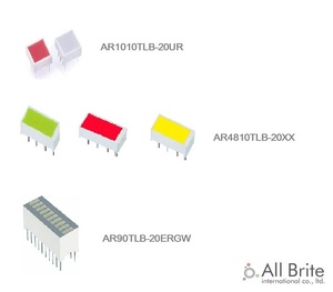 กราฟแท่งไฟต้นทุนต่ำ LED แสดงโมดูลกราฟแท่งสีเหลือง/แดง/เหลืองเขียว/น้ำเงิน - Product Image 3