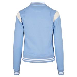 Women's XL Varsity Jacket Customizable <b>Quilted</b> Breathable Street Style Regular Length <b>Wool</b> Body Cotton Sleeves OEM Wholesome - Product Image 4